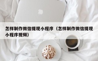 葫芦岛怎样制作微信提现小程序（怎样制作微信提现小程序视频）