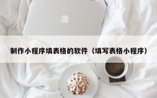 葫芦岛制作小程序填表格的软件（填写表格小程序）