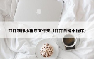 葫芦岛钉钉制作小程序文件夹（钉钉自建小程序）